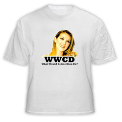 Celine Dion French Canadian Singer WWJD T Shirt