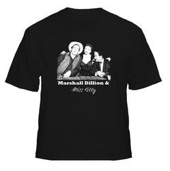 Marshall Dillion Cowboy TV Show T Shirt Marshall Dillion Cowboy TV Show T Shirt
