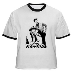 Rawhide TV Show Clint Eastwood T Shirt