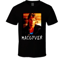 MacGyver TV Show 80s 90s T Shirt MacGyver TV Show 80s 90s T Shirt