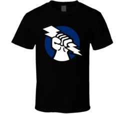 Oakland Invaders Primary Logo Usfl T Shirt Oakland Invaders Primary Logo Usfl T Shirt