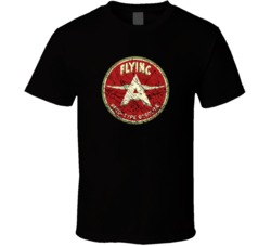 Flying A Gasoline Vintage Distressed Style T Shirt Flying A Gasoline Vintage Distressed Style T Shirt