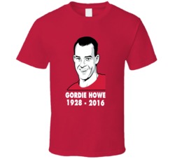 Gordie Howe Tribute Detroit Hockey Mr Hockey T Shirt Gordie Howe Tribute Detroit Hockey Mr Hockey T Shirt