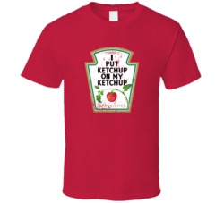 Ketchup Lover Distressed Style T Shirt Ketchup Lover Distressed Style T Shirt