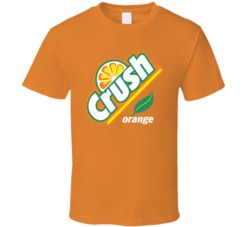 Orange Crush Soft Drink Pop Orange T Shirt