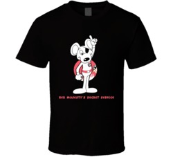 Danger Mouse Retro Cartoon Hero British T Shirt Danger Mouse Retro Cartoon Hero British T Shirt