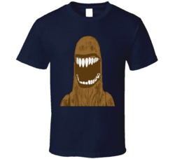 Wookie Teeth Funny Star Wars Parody T Shirt