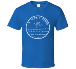 I Cant Swim Funny T Shirt