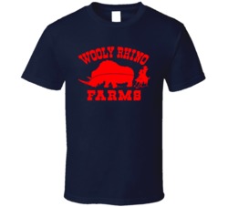 Wooly Rhino Farms Funny T Shirt