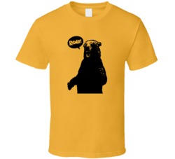 Rawr Brown Bear Cool Funny T Shirt