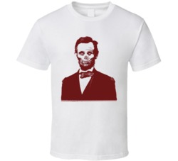 Crimson Lincoln Funny American President T Shirt Crimson Lincoln Funny American President T Shirt