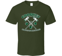 Croquet Brings Out The Worst In People Funny T Shirt