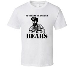 Number One Threat To America Bears Funny T Shirt Number One Threat To America Bears Funny T Shirt