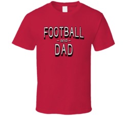 Football And Dad Father Son Distressed T Shirt Football And Dad Father Son Distressed T Shirt