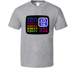 Mary Tyler Moore WJM-TV Channel 12 News Team Tribute T Shirt Mary Tyler Moore WJM-TV Channel 12 News Team Tribute T Shirt