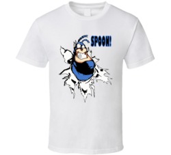 The Tick Cartoon Hero Spoon T Shirt The Tick Cartoon Hero Spoon T Shirt