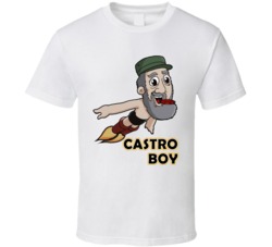 Castro Boy Funny Parody Cuba T Shirt