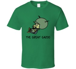Gazoo Flintstones Martian Cartoon Character Great Gazoo T Shirt Gazoo Flintstones Martian Cartoon Character Great Gazoo T Shirt