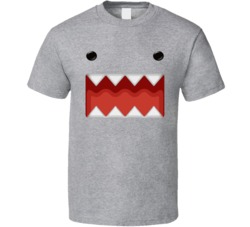 Domokun Japanese Anime Funny Big Face T Shirt Domokun Japanese Anime Funny Big Face T Shirt