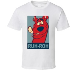 Scooby Doo Ruh Roh Funny Obama Parody T Shirt Scooby Doo Ruh Roh Funny Obama Parody T Shirt