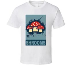 Shrooms Funny Obama Parody T Shirt Shrooms Funny Obama Parody T Shirt