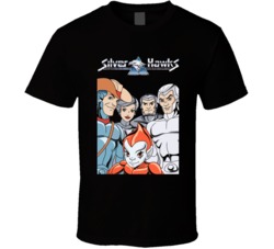 Silver Hawks 80S Cartoons Retro T Shirt Silver Hawks 80S Cartoons Retro T Shirt