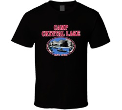 Friday The 13Th Camp Crystal Lake Black T Shirt Friday The 13Th Camp Crystal Lake Black T Shirt