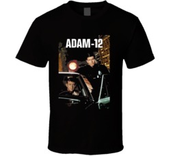 Adam 12 Tv Series 70S Retro T Shirt Adam 12 Tv Series 70S Retro T Shirt