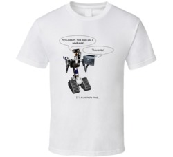 Johnny Five Robot Short Circuit T Shirt Johnny Five Robot Short Circuit T Shirt