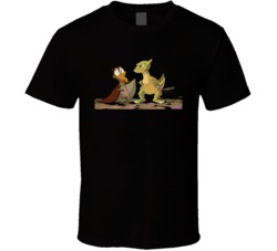 Land Before Time Ducky Movie Black T Shirt Land Before Time Ducky Movie Black T Shirt