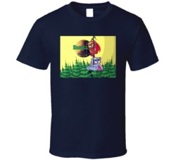 Ewok Cartoon Movie Navy Blue T Shirt Ewok Cartoon Movie Navy Blue T Shirt