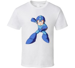 Mega Man Video Game NES T Shirt Mega Man Video Game NES T Shirt
