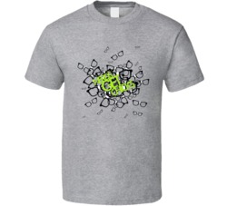 Nerds Get Chicks Funny Black T Shirt