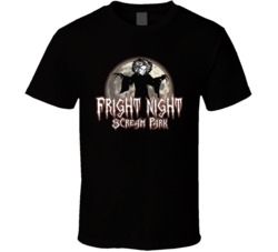 Fright Night Scream Movie Black T Shirt Fright Night Scream Movie Black T Shirt