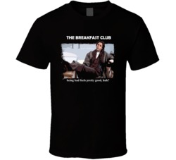 Breakfast Club Movie John Bender Black T Shirt Breakfast Club Movie John Bender Black T Shirt