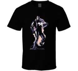 Robocop 2 Movie Poster Police Black T Shirt Robocop 2 Movie Poster Police Black T Shirt