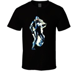 Robocop Movie 80S Action Black T Shirt Robocop Movie 80S Action Black T Shirt