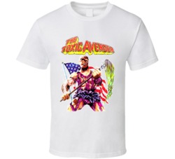 The Toxic Avenger Movie 80S White T Shirt The Toxic Avenger Movie 80S White T Shirt