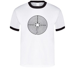 Labyrinth Maze Design T Shirt Labyrinth Maze Design T Shirt