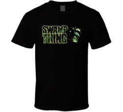 Swamp Thing Movie 80S Black T Shirt Swamp Thing Movie 80S Black T Shirt