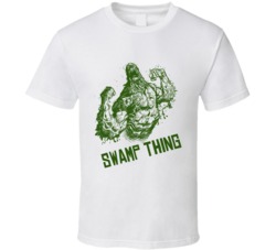 Swamp Thing Movie 80S White T Shirt Swamp Thing Movie 80S White T Shirt