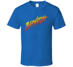 Baywatch Movie Title TV Show Title Lifeguards T Shirt Baywatch Movie Title TV Show Title Lifeguards T Shirt