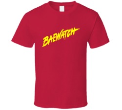 Baewatch Funny Parody TV Show Baywatch Movie T Shirt Baewatch Funny Parody TV Show Baywatch Movie T Shirt