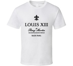 Louis XIII Champagne Cognac Remy Martin Black Pearl T Shirt Louis XIII Champagne Cognac Remy Martin Black Pearl T Shirt