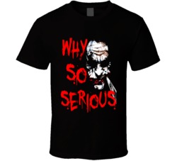 Why So Serious Joker The Dark Knight Comic Book Movie T Shirt Why So Serious Joker The Dark Knight Comic Book Movie T Shirt