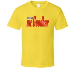Mr Goodbar Chocolate Bar Snack Candy Junk Food T Shirt Mr Goodbar Chocolate Bar Snack Candy Junk Food T Shirt