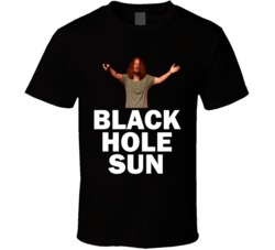 Chris Cornell Black Hole Sun Soundgarden Musician T Shirt Chris Cornell Black Hole Sun Soundgarden Musician T Shirt