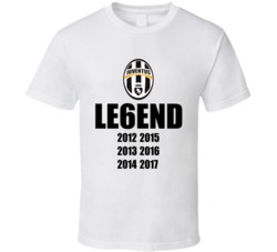 Juventus Le6end Serie A Scudetto Soccer Futbol T Shirt Juventus Le6end Serie A Scudetto Soccer Futbol T Shirt