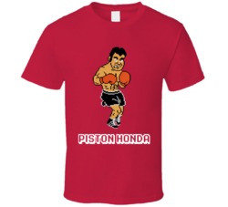 Piston Honda Mike Tyson's Punch Out NES Video Game 80s T Shirt Piston Honda Mike Tyson's Punch Out NES Video Game 80s T Shirt