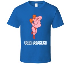 Soda Popinski Mike Tyson's Punch Out NES Video Game 80's T S Soda Popinski Mike Tyson's Punch Out NES Video Game 80's T S